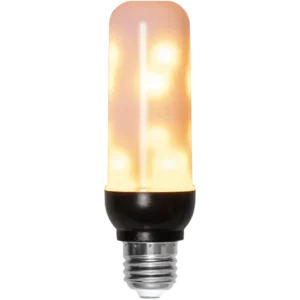 LED lyspære flamme - E27