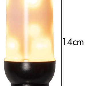 LED lyspære flamme - E27 - Bilde 5