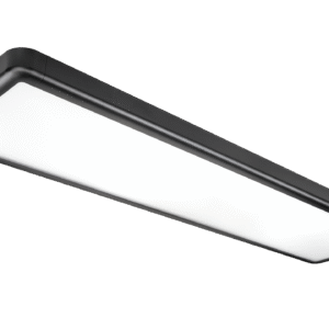 Sense Surface taklampe 1200x300 3790lm 3000K Dimbar - Sort