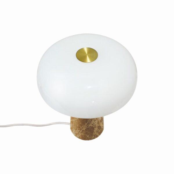 Glossy mini bordlampe - Beige - Bilde 2