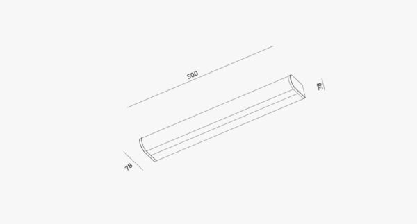 Callisto 50 Baderomslampe vegg LED IP44 dimbar - Hvit - Bilde 3