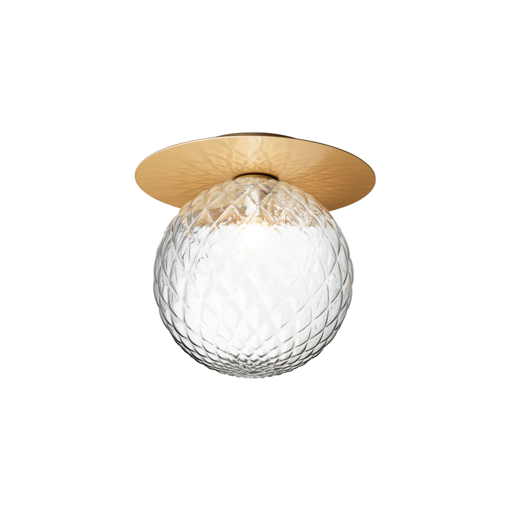 Nuura Liila vegglampe large - Nordic gold / klar