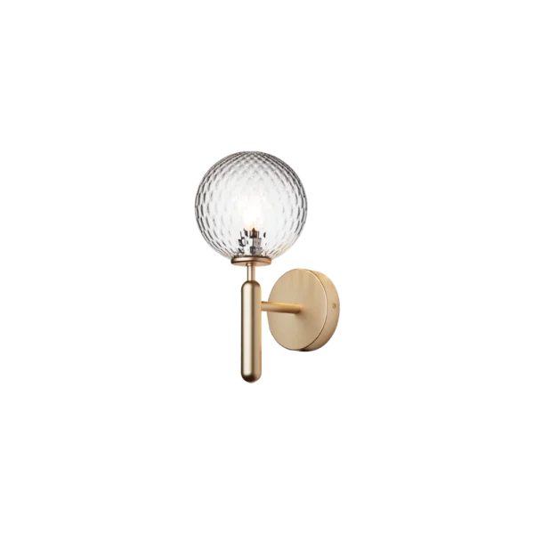 Nuura Miira vegglampe IP44 g9 - Nordic Gold/klar - Bilde 5