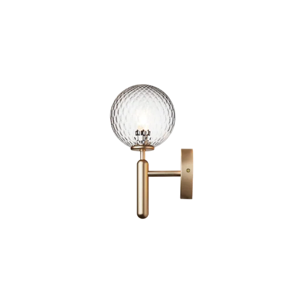 Nuura Miira vegglampe IP44 g9 - Nordic Gold/klar - Bilde 6