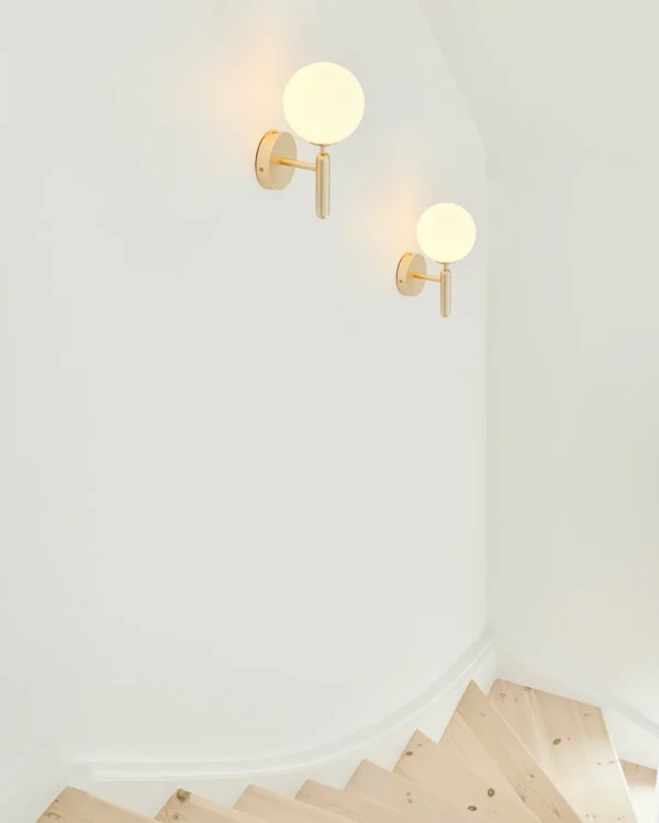 Nuura Miira vegglampe IP44 g9 - Nordic Gold/opal - Bilde 6