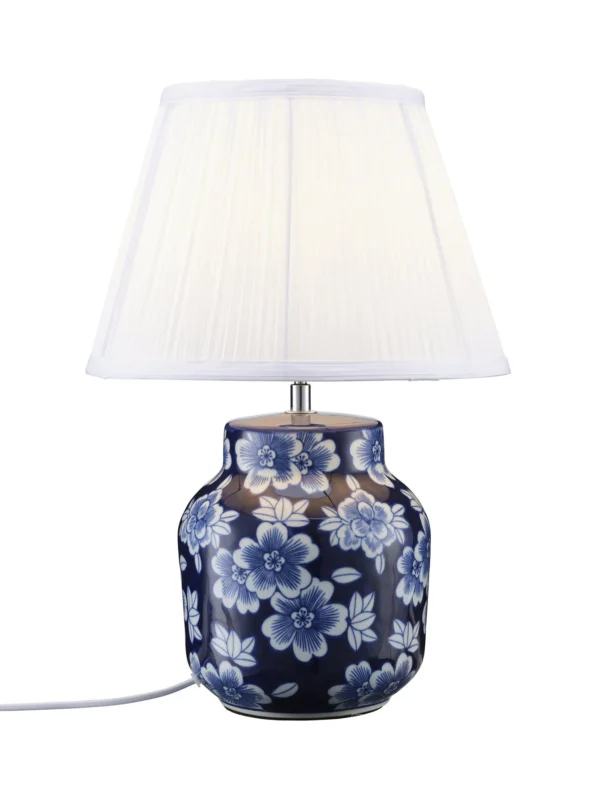 Fanny Bordlampe m/ skjerm - Blå