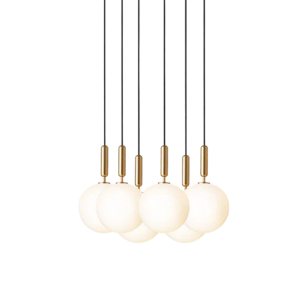 Nuura Miira 6lys Large takpendel G9 - Nordic Gold / Opal - Bilde 2