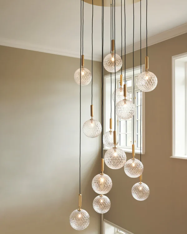 Nuura Miira 13lys Large takpendel G9 - Nordic Gold / Opal - Bilde 3