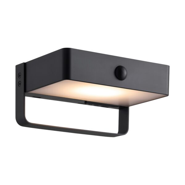 Saulio solar vegglampe utendørs 4,4W 3000 Kelvin - Solcelle