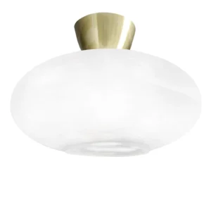 Cup 105 takplafond 28cm - Messing/opal