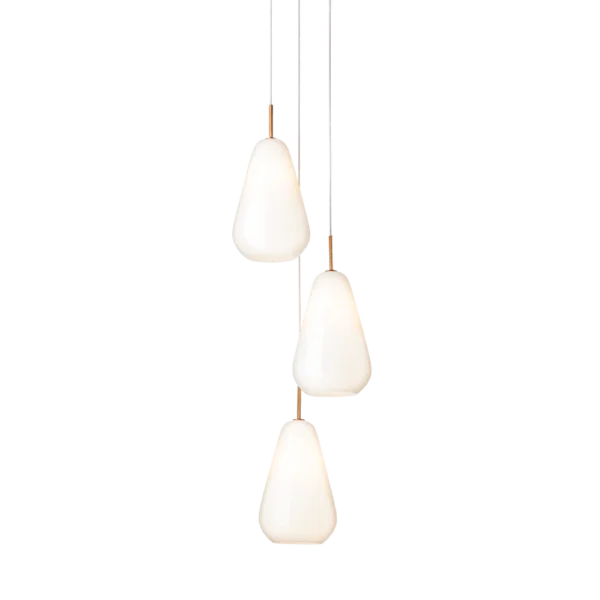 Nuura Anoli 3 takpendel - Nordic gold/opal - Bilde 3