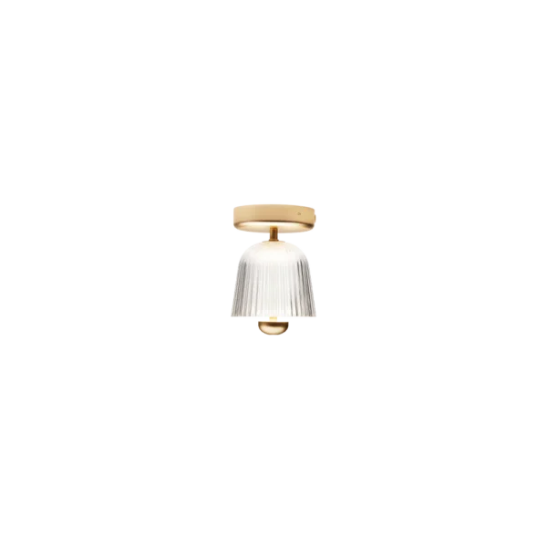Nuura Asteea 1lys takplafond Satin messing/klar - Bilde 4