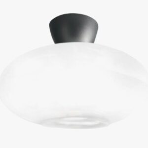 Cup 105 takplafond 28cm - Svart/opal