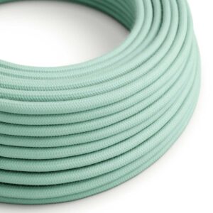 Rund kabel mint bomull 2x0,75