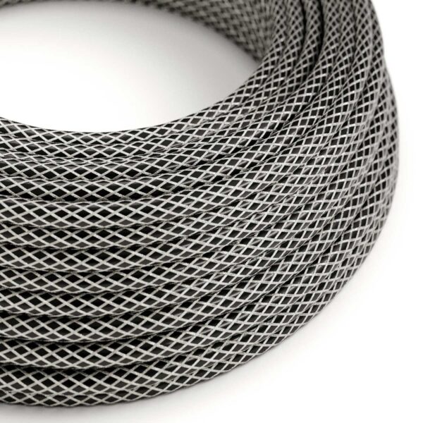 Rund kabel svart med tinnfletting 3x0,75 - Bilde 3