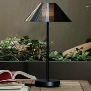 Volar bordlampe oppladbar 2200k - Svart