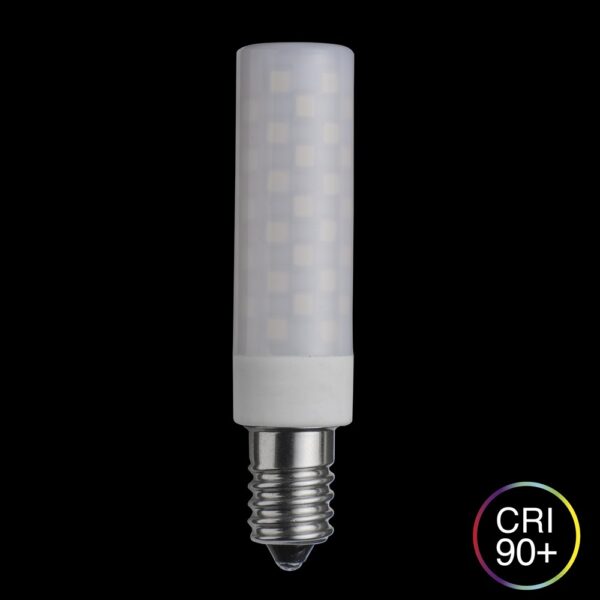 Led Lyspære rørform opal E14 7W 2700K - Dimbar