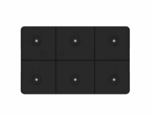 6-port ladebase for Aura og Volar batterilamper