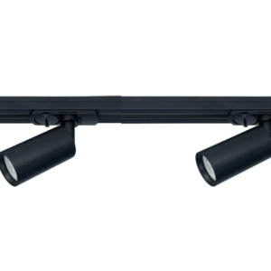 Oz K3 Mini spotskinne 4 spotter 2meter Svart