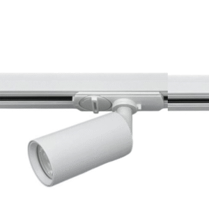 Oz K3 Mini spotskinne 5 spotter 2meter hvit