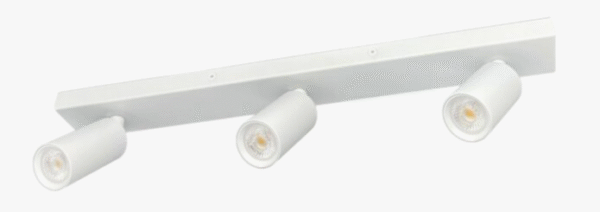 Oz K3 Mini skinne 3lys Hvit