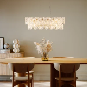 Lorraine Bar taklampe messing