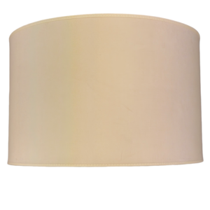 Roma lampeskjerm semsket 50cm - Hvit