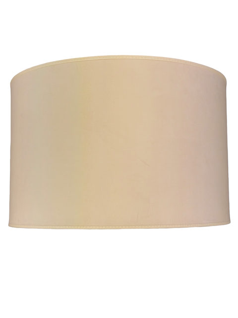 Roma lampeskjerm semsket 40cm - Hvit