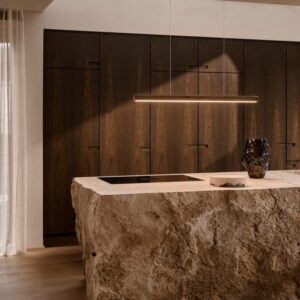 Akeno Takpendel LED 25W Dimbar - Brun