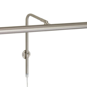 Gallery 60 Maleribelysning dimbar 2700K-4000K - Børstet Stål