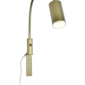 Hugin sengelampe til gavel GU10 - Antikk