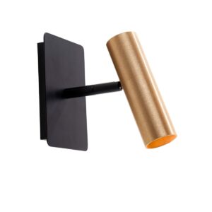 Miller vegglampe gu10 mini - Børstet messing