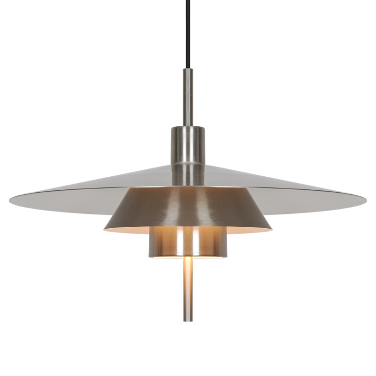 Latika Takpendel E27 - Børstet krom