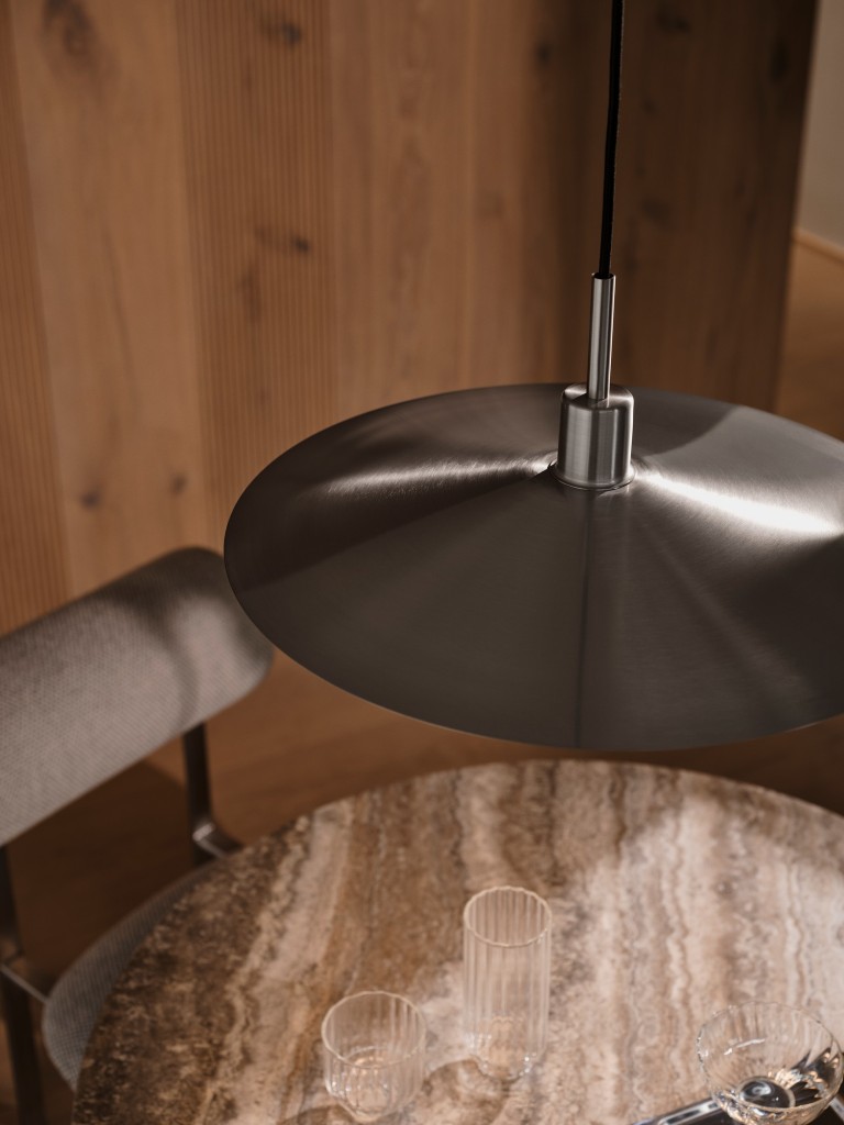 Latika Takpendel E27 - Børstet krom - Bilde 6