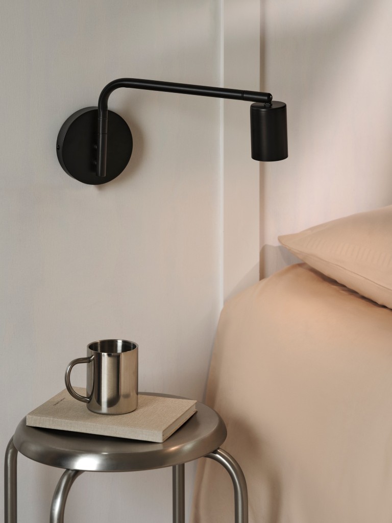 Explore Long Vegglampe - Sort - Bilde 2