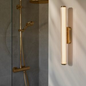 Virelle 50 vegglampe IP44 - Messing