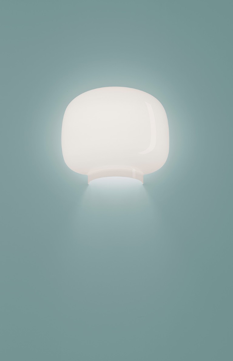 Chouchin Semi vegglampe glass - Grafitt - Bilde 2