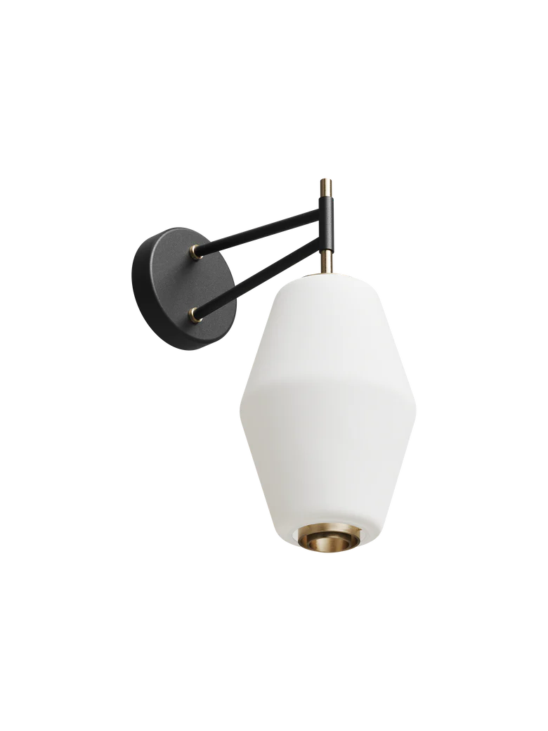 Dahl vegglampe e27 - Svart - Bilde 2