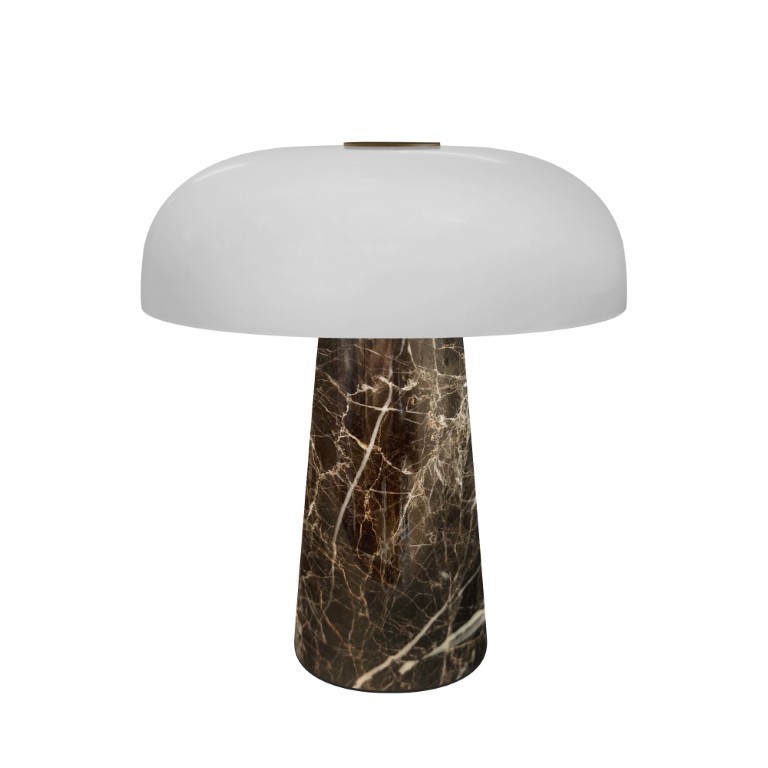 Glossy Mini Portable Bordlampe Gråbrun - Bilde 11
