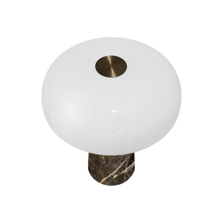 Glossy Mini Portable Bordlampe Gråbrun - Bilde 12
