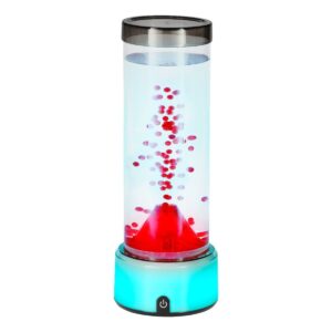 Volcano bordlampe RGB led lava oppladbar