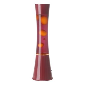 Lava bordlampe led 39cm Burgunder/Rød - Bilde 2